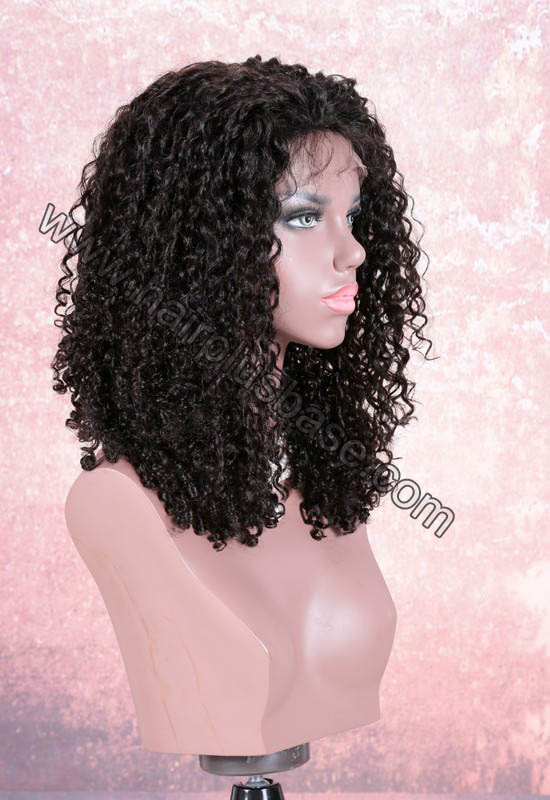 220 Density Double Drawn 4 5 Inch Deep Part Vanessa Curly Lace Front Wigs Indian Remy Hair