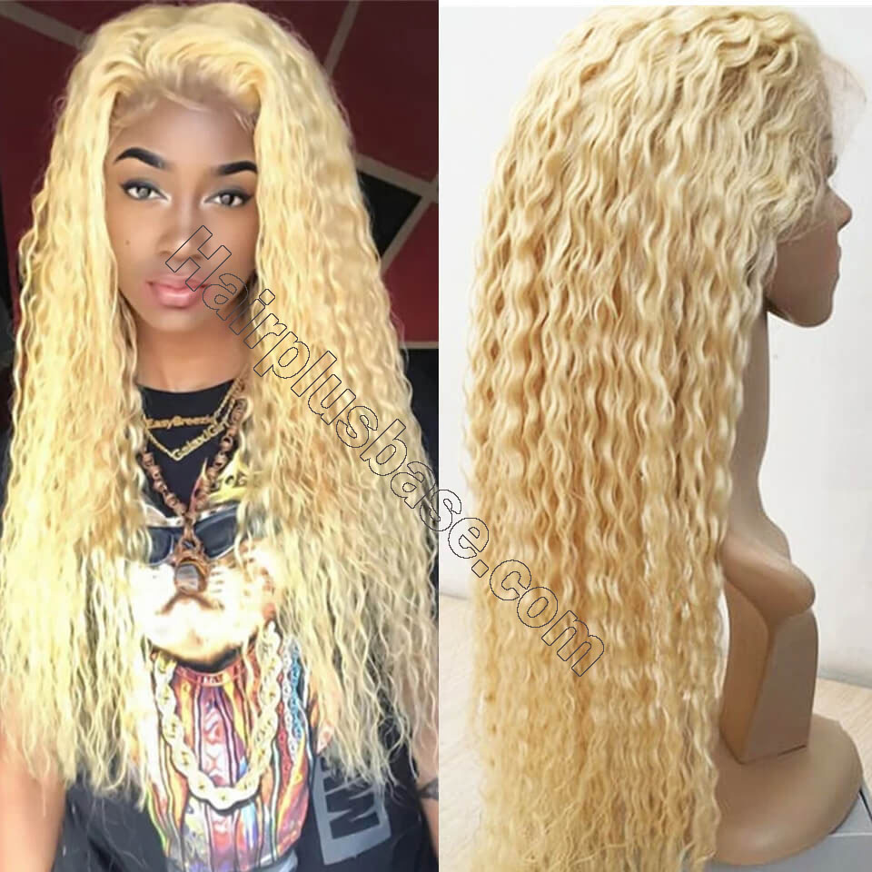 613 curly lace wig