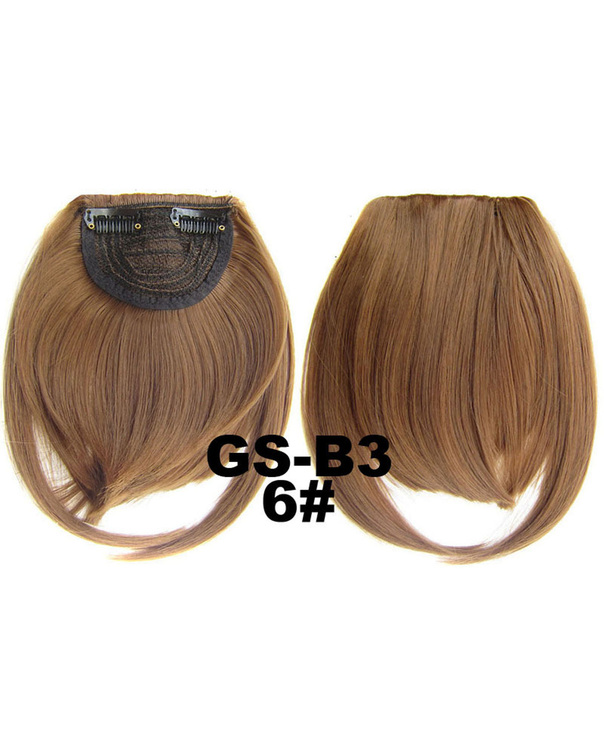 Girls Hot Sale Straight Short Bangs Clip In Synthetic Hair