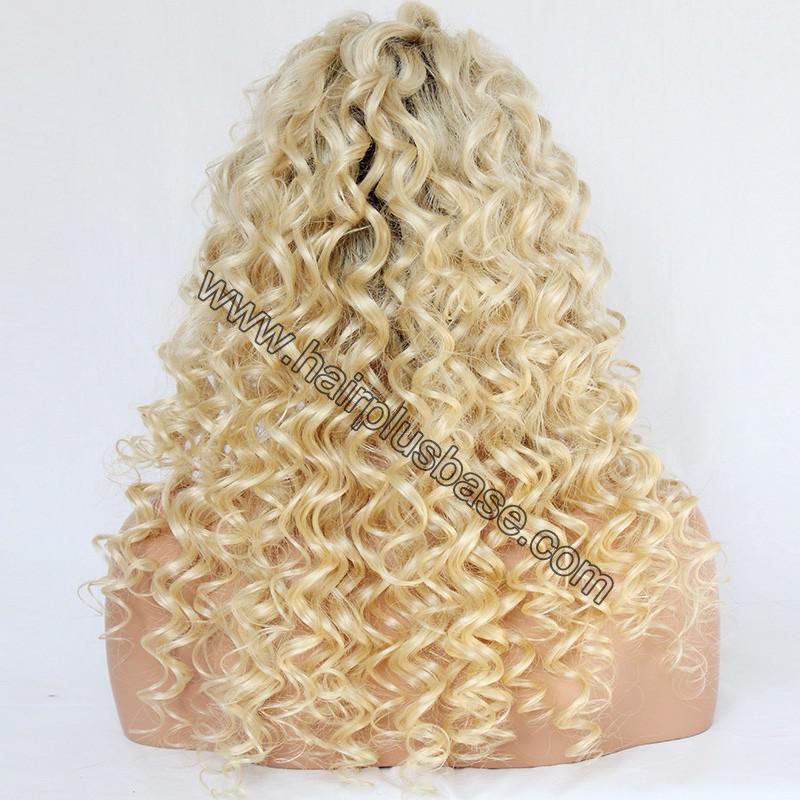 full lace blonde ombre wig