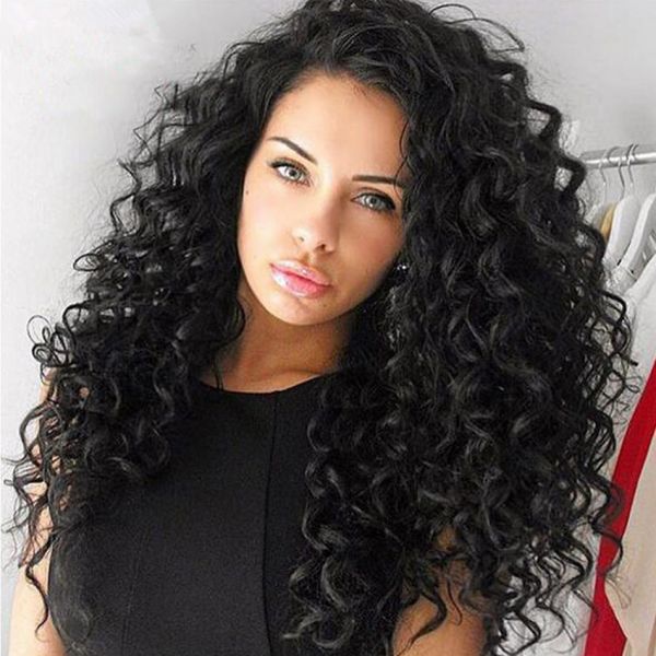 Long curly full outlet lace wigs