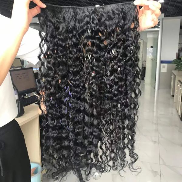 Curly hair extensions human hair cheap uk