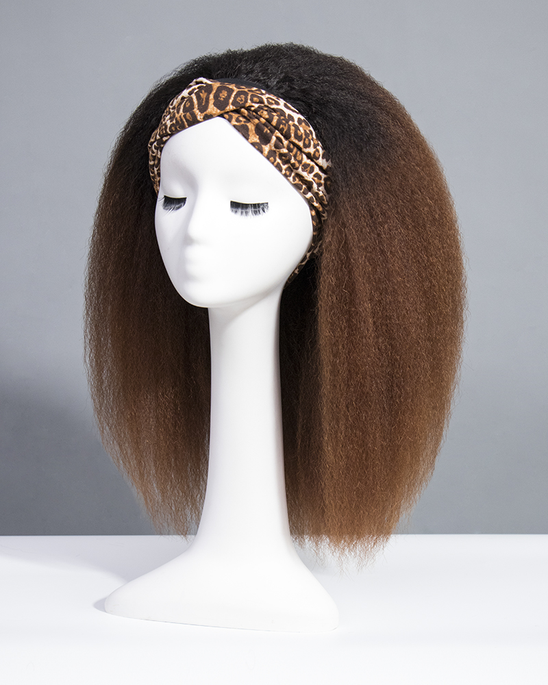 kinky straight ombre wig