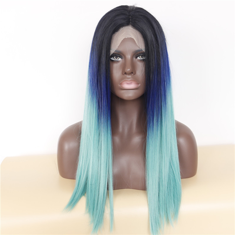 blue lace front wig uk